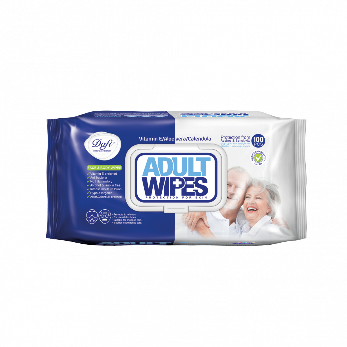 Nino Face Hand And Body Adult Wet Wipes Seylaneh Sabz Co